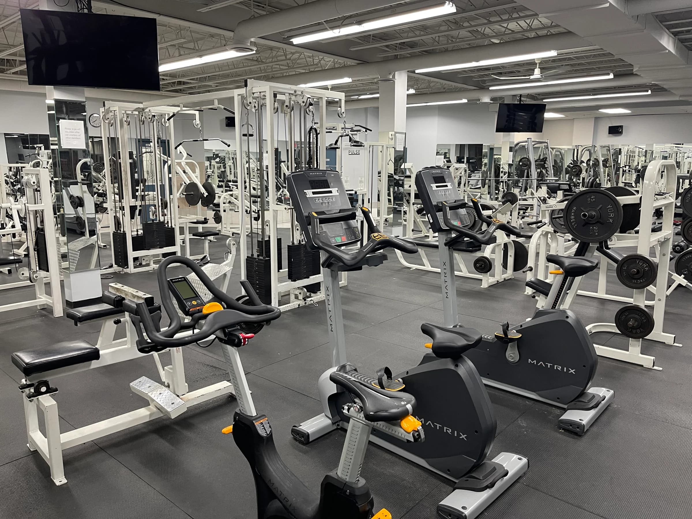 Free weight area