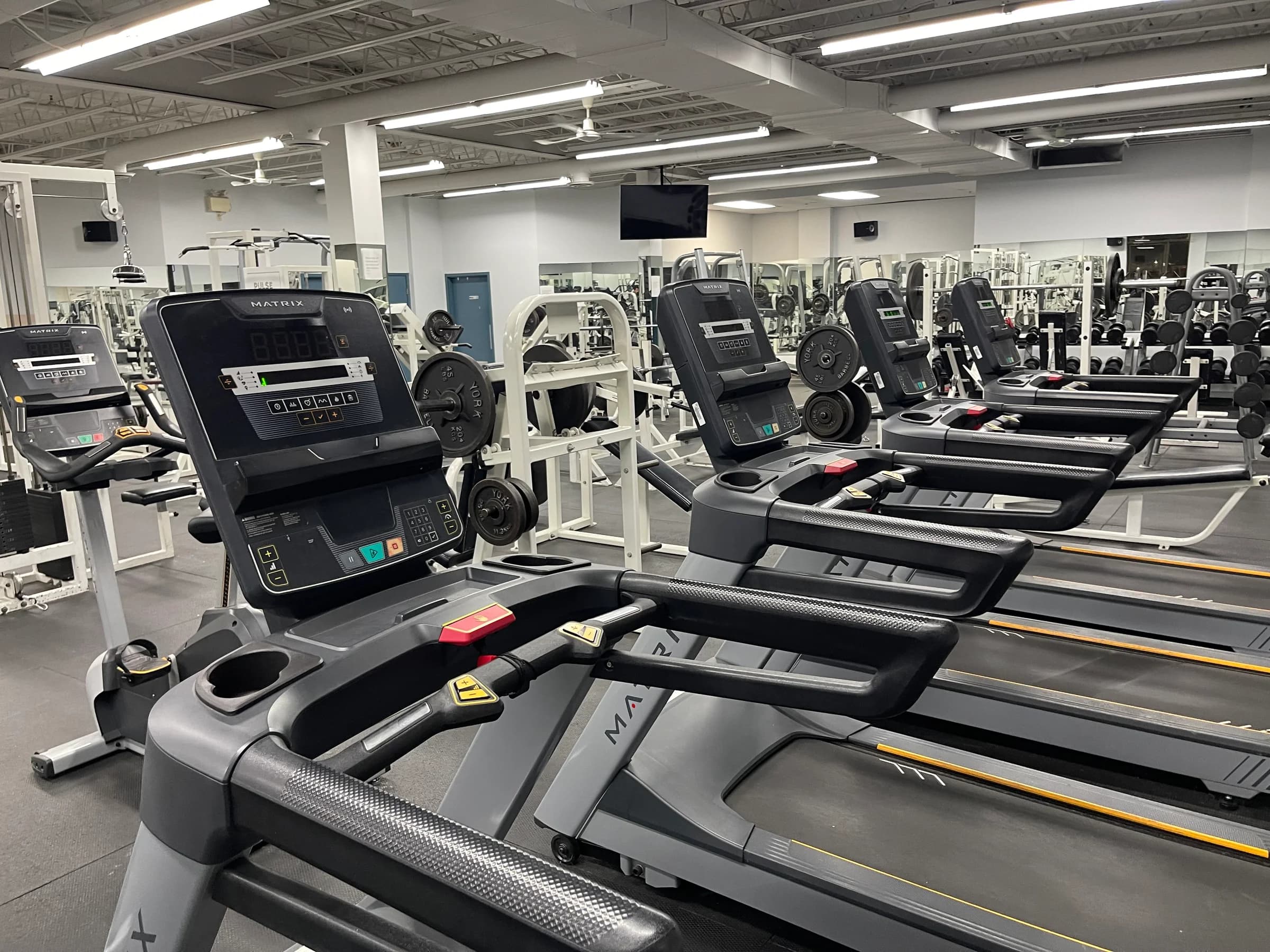 Main gym floor